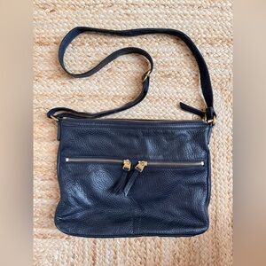 Fossil Leather Crossbody Bag